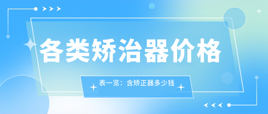 早期矫治器种类图片 早期矫治器种类图片