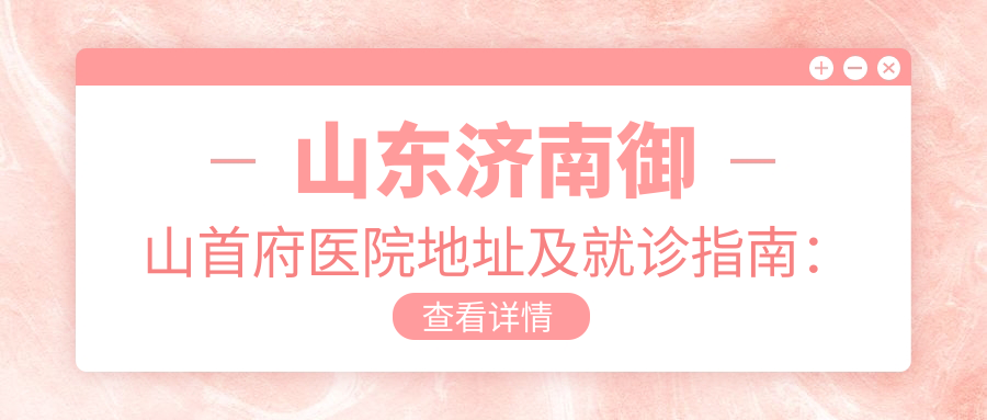 山东济南御山首府医院外观