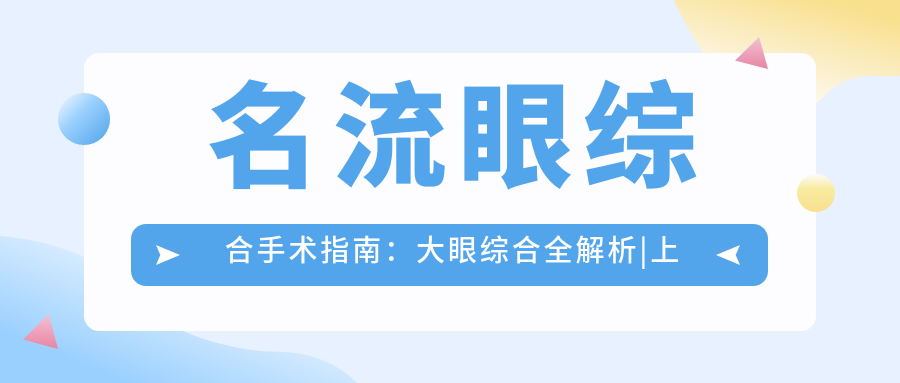 名流眼综合手术全解析 名流眼综合手术全解析