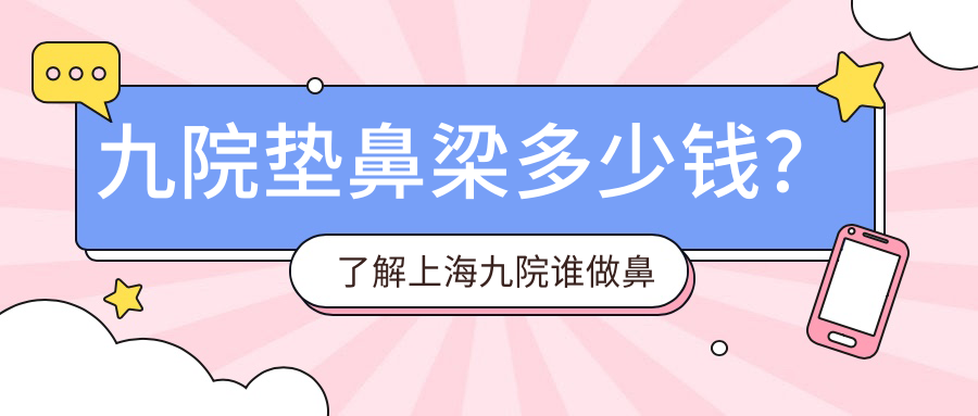 九院垫鼻梁价格 九院垫鼻梁价格